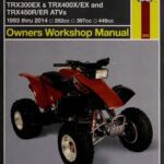 خرید و دانلود نسخه کامل کتاب Haynes Honda TRX300EX, TRX400X/EX & TRX450R/ER ATV Owners Workshop Manual