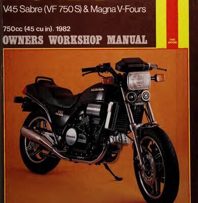 خرید و دانلود نسخه کامل کتاب Haynes Honda V45 Owners Workshop Manual