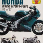 خرید و دانلود نسخه کامل کتاب Haynes Honda VFR750 & 700 V-Fours Service and Repair Manual