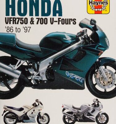 خرید و دانلود نسخه کامل کتاب Haynes Honda VFR750 & 700 V-Fours Service and Repair Manual