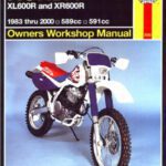 خرید و دانلود نسخه کامل کتاب Haynes Honda XL XR600R Owners Workshop Manual: 1983-2000