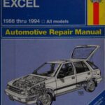 خرید و دانلود نسخه کامل کتاب Haynes Hyundai Excel 1986 thru 1994 Automotive Repair Manual