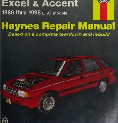 خرید و دانلود نسخه کامل کتاب Haynes Hyundai Excel & Accent Automotive Repair Manual