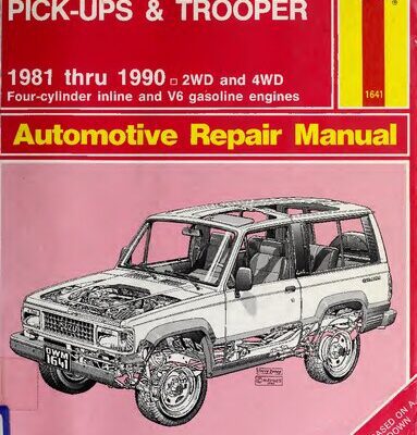 خرید و دانلود نسخه کامل کتاب Haynes Isuzu Pick-Ups & Trooper Automotive Repair Manual