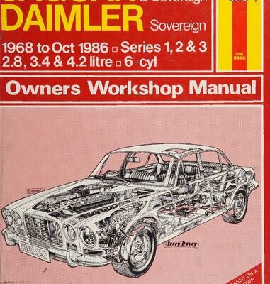 خرید و دانلود نسخه کامل کتاب Haynes Jaguar & Daimler Owners Workshop Manual