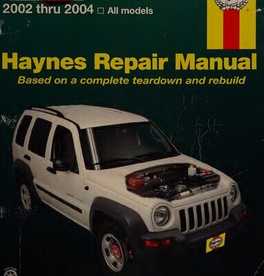 خرید و دانلود نسخه کامل کتاب Haynes Jeep Liberty 2002 thru 2004 Automotive Repair Manual