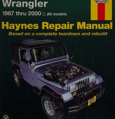 خرید و دانلود نسخه کامل کتاب Haynes Jeep Wrangler Automotive Repair Manual 1987 thru 2000