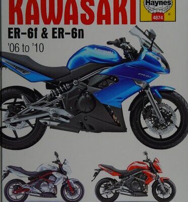 خرید و دانلود نسخه کامل کتاب Haynes Kawasaki ER-6f and ER-6n Service and Repair Manual