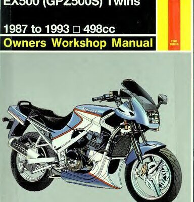 خرید و دانلود نسخه کامل کتاب Haynes Kawasaki EX500 (GPZ500S) Owners Workshop Manual