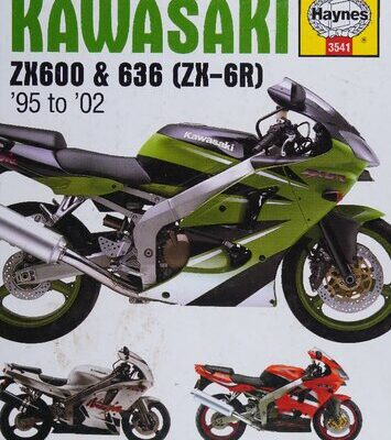 خرید و دانلود نسخه کامل کتاب Haynes Kawasaki ZX600 & 636 (ZX-6R) ’95 to ’02 Service and Repair Manual