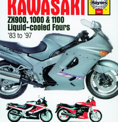 خرید و دانلود نسخه کامل کتاب Haynes Kawasaki Zx900, 1000 & 1100 Liquid-Cooled Fours 1983-97 (Haynes Motorcycle Repair Manuals)