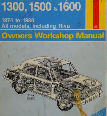 خرید و دانلود نسخه کامل کتاب Haynes Lada 1200, 1300, 1500 & 1600 Owners Workshop Manual