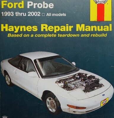 خرید و دانلود نسخه کامل کتاب Haynes Mazda 626 and MX-6 Ford Probe 1993 thru 2002 Automotive Repair Manual