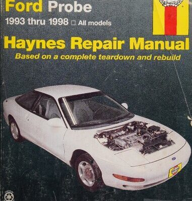 خرید و دانلود نسخه کامل کتاب Haynes Mazda 626 and MX-6, Ford Probe Automotive Repair Manual