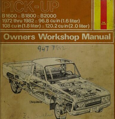 خرید و دانلود نسخه کامل کتاب Haynes Mazda Pick-Up Owners Workshop Manual