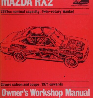 خرید و دانلود نسخه کامل کتاب Haynes Mazda RX2 Owners Workshop Manual