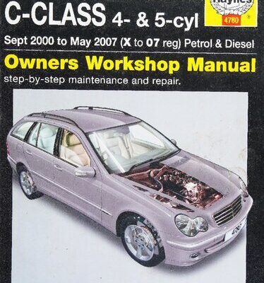 خرید و دانلود نسخه کامل کتاب Haynes Mercedes-Benz C-Class Owners Workshop Manual