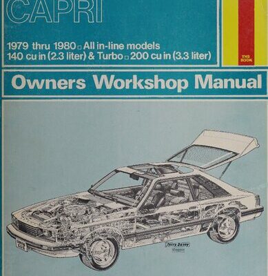 خرید و دانلود نسخه کامل کتاب Haynes Mercury Capri Owners Workshop Manual