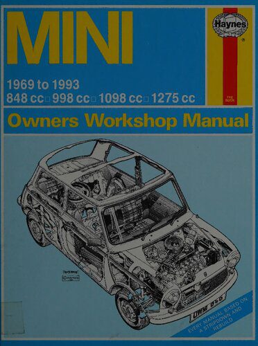 خرید و دانلود نسخه کامل کتاب Haynes Mini 1969 to 1993 Owners Workshop Manual_68fb386a32bae.jpeg خرید و دانلود نسخه کامل کتاب Haynes Mini 1969 to 1993 Owners Workshop Manual