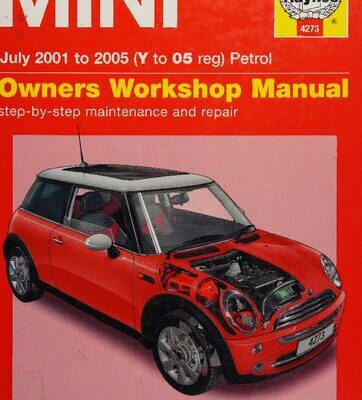 خرید و دانلود نسخه کامل کتاب Haynes Mini 2001 to 2005 Owners Workshop Manual