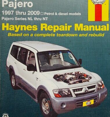 خرید و دانلود نسخه کامل کتاب Haynes Mitsubishi Pajero Automotive Repair Manual