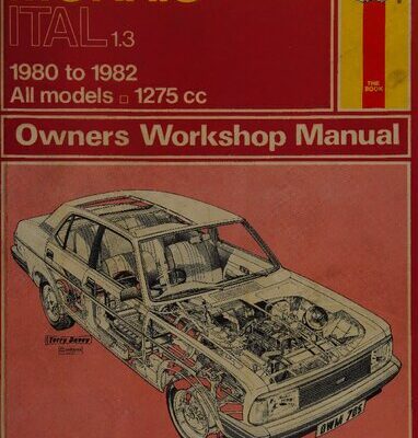 خرید و دانلود نسخه کامل کتاب Haynes Morris Ital 1980 to 1982 Owners Workshop Manual