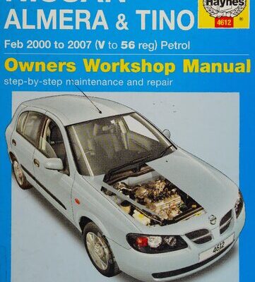 خرید و دانلود نسخه کامل کتاب Haynes Nissan Almera and Tino petrol Service and Repair Manual