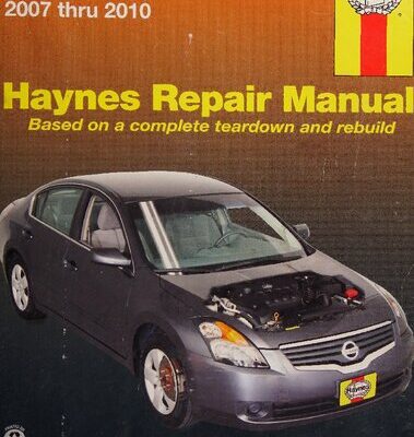 خرید و دانلود نسخه کامل کتاب Haynes Nissan Altima 2007 thru 2010 Automotive Repair Manual