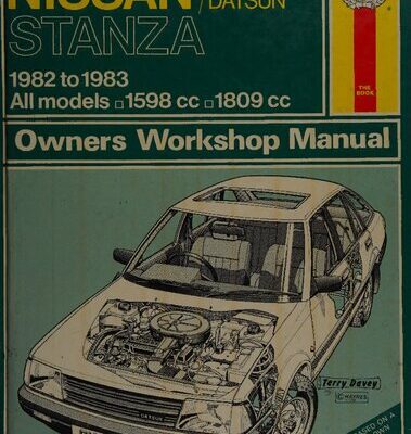 خرید و دانلود نسخه کامل کتاب Haynes Nissan/Datsun Stanza 1982 to 1983 Owners Workshop Manual