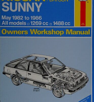خرید و دانلود نسخه کامل کتاب Haynes Nissan/Datsun Sunny 1982 to 1986 Owners Workshop Manual