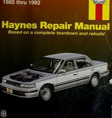 خرید و دانلود نسخه کامل کتاب Haynes Nissan Maxima Automotive Repair Manual