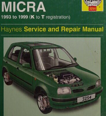 خرید و دانلود نسخه کامل کتاب Haynes Nissan Micra (93-99) Service and Repair Manual