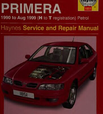 خرید و دانلود نسخه کامل کتاب Haynes Nissan Primera Service & Repair Manual 1990-1999