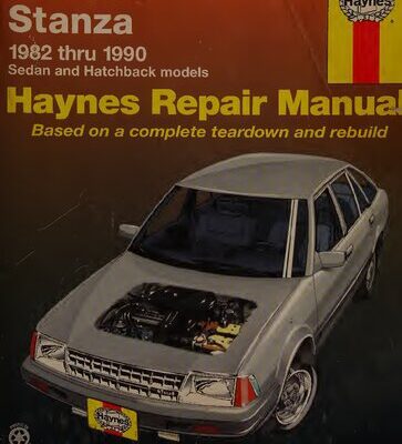 خرید و دانلود نسخه کامل کتاب Haynes Nissan Stanza Automotive Repair Manual
