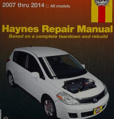 خرید و دانلود نسخه کامل کتاب Haynes Nissan Versa Automotive Repair Manual 2007 thru 2014