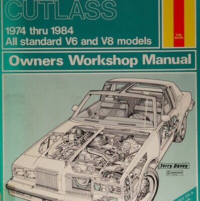 خرید و دانلود نسخه کامل کتاب Haynes Oldsmobile Cutlass 1974 thru 1984 Owners Workshop Manual