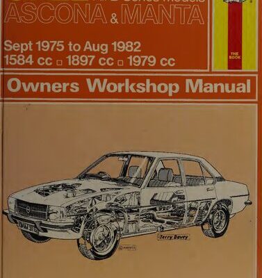 خرید و دانلود نسخه کامل کتاب Haynes Opel Ascona & Manta Owners Workshop Manual