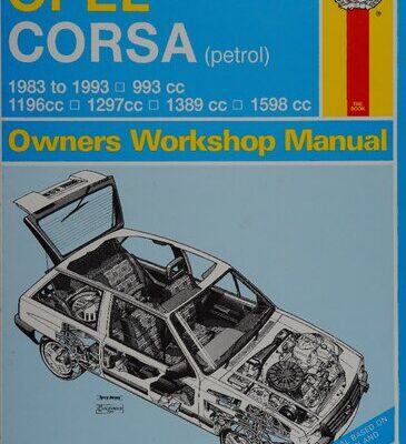 خرید و دانلود نسخه کامل کتاب Haynes Opel Corsa 1983 to 1993 Owners Workshop Manual