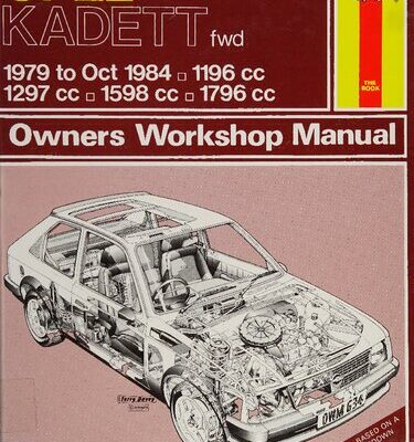 خرید و دانلود نسخه کامل کتاب Haynes Opel Kadett 1979 to 1984 Owners Workshop Manual