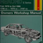 خرید و دانلود نسخه کامل کتاب Haynes Opel Rekord E-Series 1978 to 1986 Owners Workshop Manual