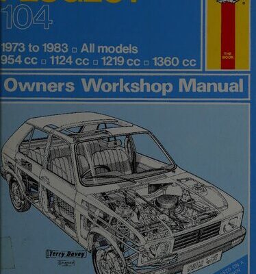 خرید و دانلود نسخه کامل کتاب Haynes Peugeot 104 Owners Workshop Manual 1973 to 1983