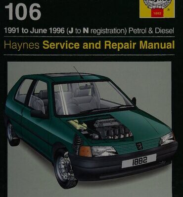 خرید و دانلود نسخه کامل کتاب Haynes Peugeot 106 1991 to 1996 Service and Repair Manual