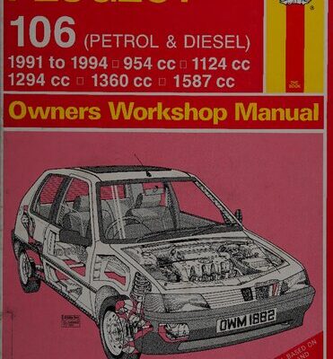 خرید و دانلود نسخه کامل کتاب Haynes Peugeot 106 Owners Workshop Manual