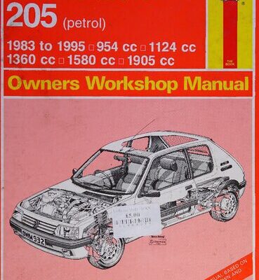خرید و دانلود نسخه کامل کتاب Haynes Peugeot 205 Owners Workshop Manual