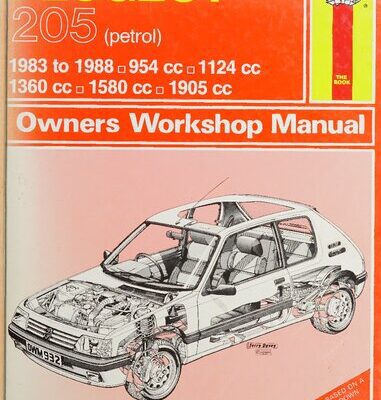 خرید و دانلود نسخه کامل کتاب Haynes Peugeot 205 (Petrol) 1983 to 1988 Owners Workshop Manual