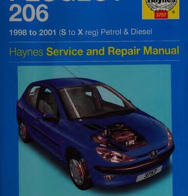 خرید و دانلود نسخه کامل کتاب Haynes Peugeot 206 Service and Repair Manual
