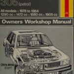 خرید و دانلود نسخه کامل کتاب Haynes Peugeot 305 1978 to 1984 Owners Workshop Manual