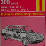 خرید و دانلود نسخه کامل کتاب Haynes Peugeot 309 1986 to 1989 Owners Workshop Manual