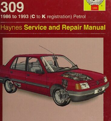 خرید و دانلود نسخه کامل کتاب Haynes Peugeot 309 1986 to 1993 Service and Repair Manual