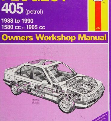 خرید و دانلود نسخه کامل کتاب Haynes Peugeot 405 1988 to 1990 Owners Workshop Manual